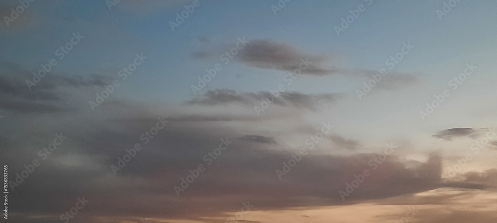 Naklejka premium time lapse clouds timelapse