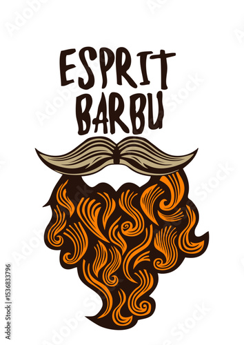 citation barbe esprit barbu humour moustache message famille