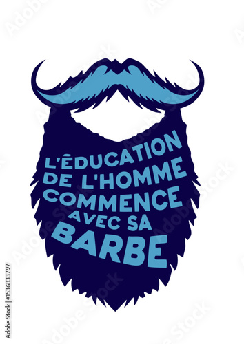 citation barbe education homme commence humour drole