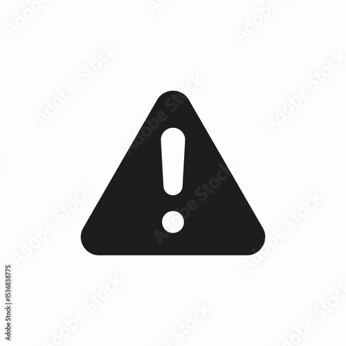 error warning icon sign vector