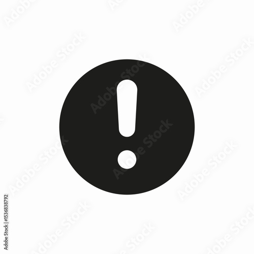 error warning notice icon sign vector