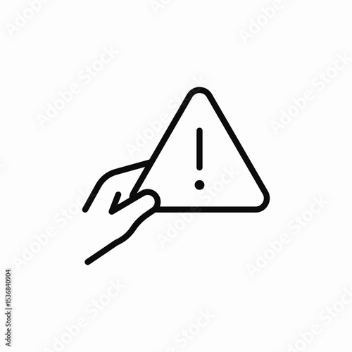 warning error icon sign vector