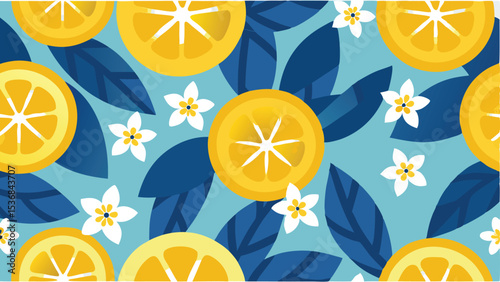 seamless floral pattern .