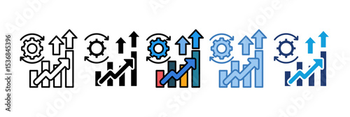 Progression Icon Element For Design