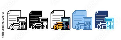 Budget Icon Element For Design