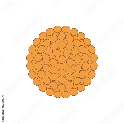 honeycomb isolated on white