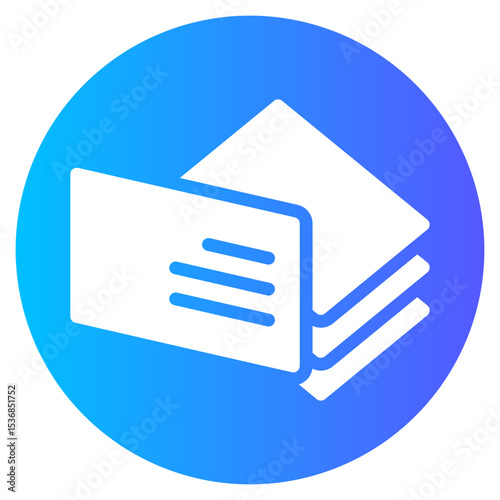 Stack gradient icon