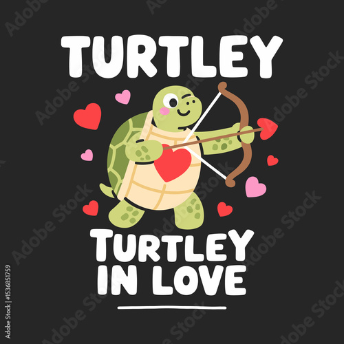 Adorable Cupid Turtle 