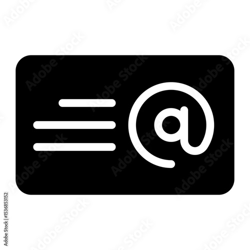 at glyph icon