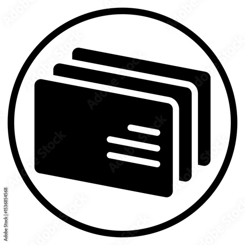 businessman glyph icon