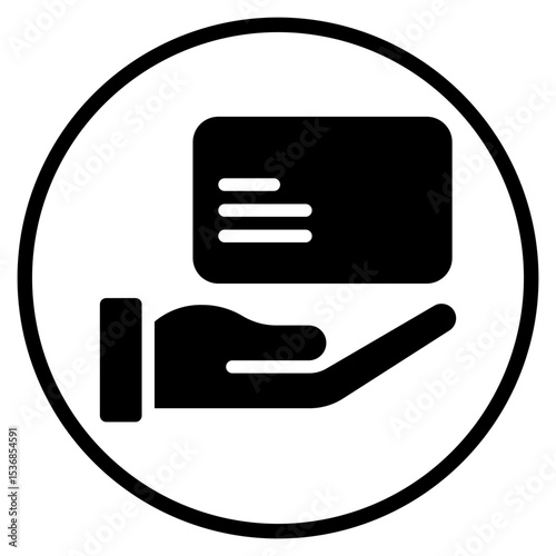give glyph icon