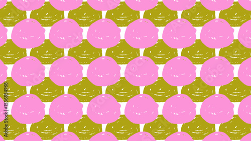 Crayon underline seamless pattern  repeating background made of colorful hand-drawn crayon underlines. Includes wavy, straight, zigzag, and scribbled strokes in multiple bright shades. 