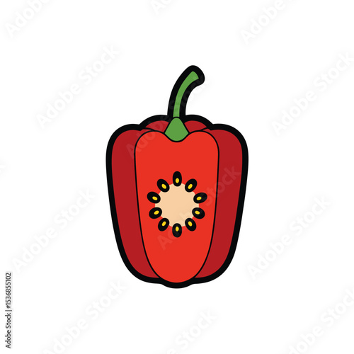red bell pepper