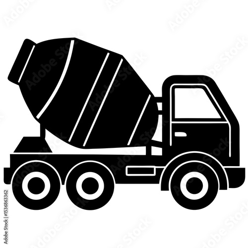 vector truck icon