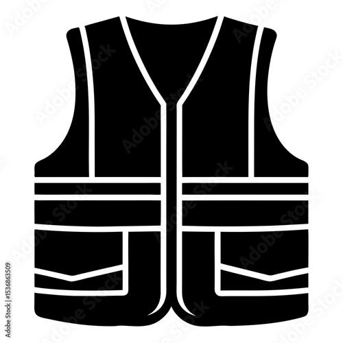 vector illustration of a black and white t shirt