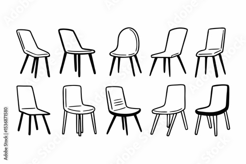 set of chairs