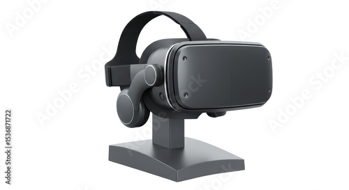 Isolated Modern Virtual Reality Headset