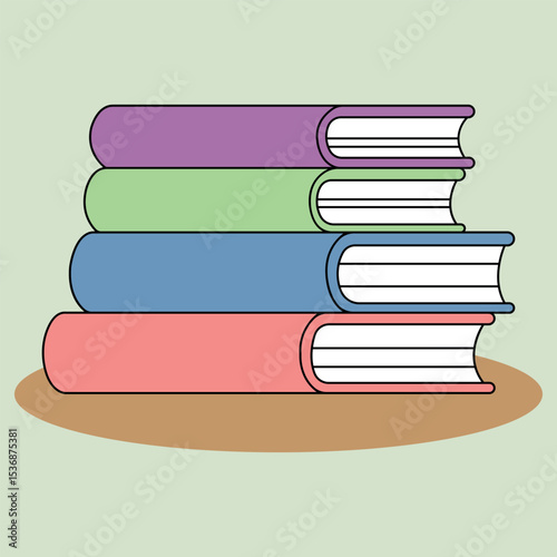 stack of books