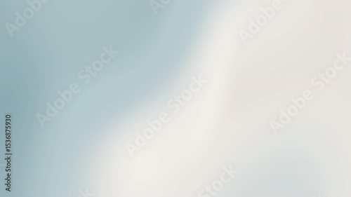 A serene and minimalist abstract background featuring a smooth, soft gradient transition from pale blue to off-white, ideal for calming, clean, and modern design projects