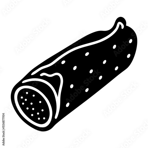 vector illustration of an ice cream