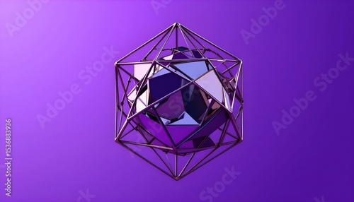pink diamond on black background
