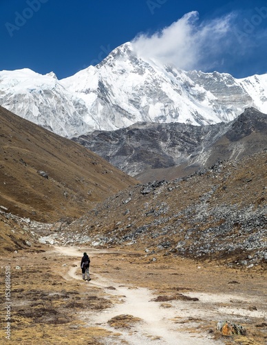 Mount Cho Oyu, way to Cho Oyu base camp