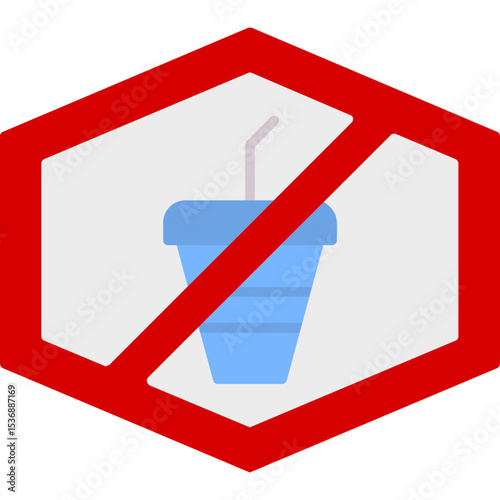 No Drinks Icon