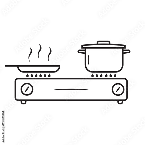 stove icon.