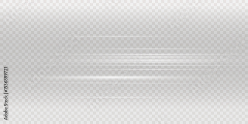 White horizontal lens flares pack. Laser beams, horizontal light rays. Collection effect light White line png. Beautiful light flares. Glowing streaks on light background.