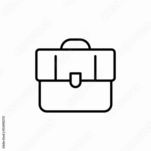 business employment icon sign vector