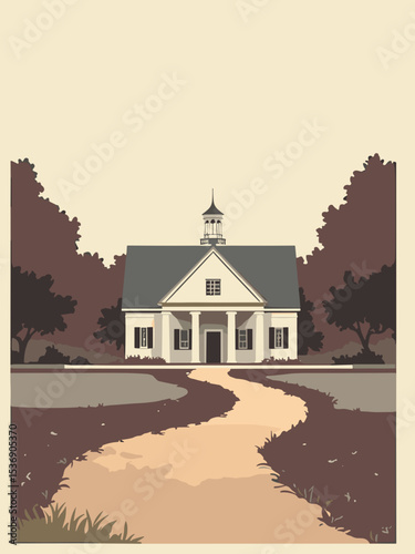 Lexington-Fayette, Kentucky — Kentucky Horse Park, Rupp Arena, Mary Todd Lincoln House in saddle brown, victory purple, cream, and slate grey