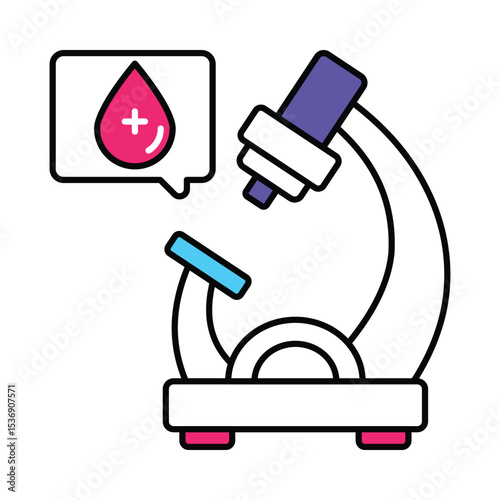 Research Vector Filled outline illustration style icon. EPS 10 