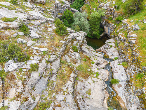 The scenic views of Tınaztepe Cave, which is one of the longest caves in the world, with a length of 22 kilometers in Seydişehir, Konya.