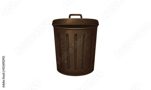 trash can isolated