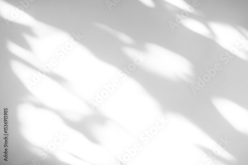 shadow overlay effects of realistic abstract natural tree leaves shadow on wall background,Summer sunlight and shadow overlay effect,shadow for photo interior backdrop studio mockup