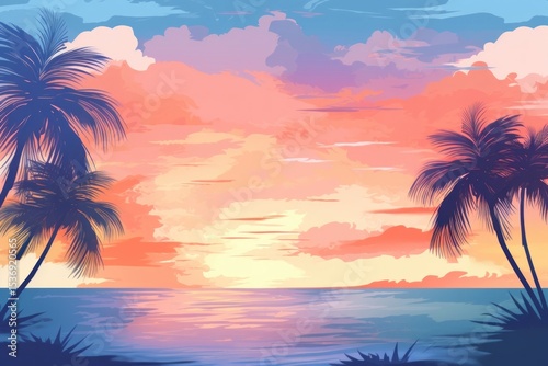 Background sky sea backgrounds.