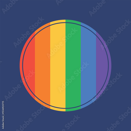 Pride Month in June. LGBTQ+. Lesbian Gay Bisexual Transgender. Celebrated annual. LGBT flag. Rainbow love concept. Human rights and tolerance. Poster, card, banner and background. Vector illustration
