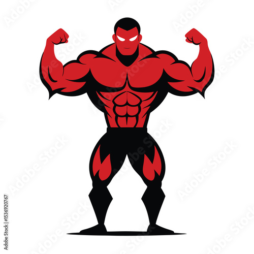 Wallpaper Mural Abs Workout Icon Vector ? Cartoon, Clipart, and Line Art Fitness Illustration for Print and Digital Use.eps Torontodigital.ca