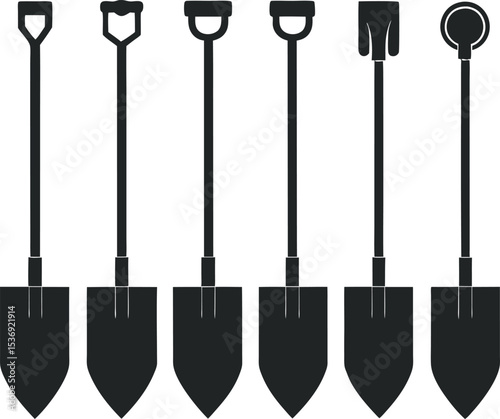 A collection of stylized agricultural and farming icons, featuring elements such as crops, farm buildings, and farming tools, presented with a clean and modern aesthetic