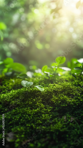 Moss Textures in Nature – Tranquil Ground Covers & Green Growth
