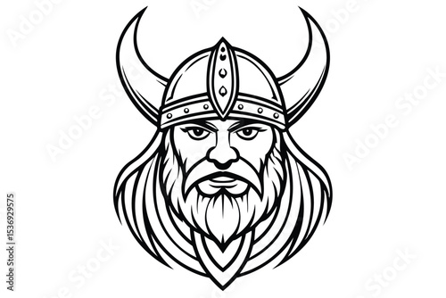 Vector cartoon tribal animal tattoo designs featuring a fierce wolf, bull, and lion head illustration with an evil demon monster character