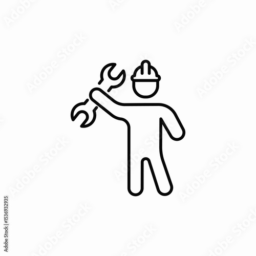 fix work icon sign vector