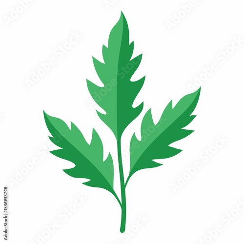 Acanthus Outline Icon: Floral Art


