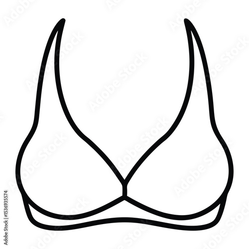 vector illustration of Lingerie icon