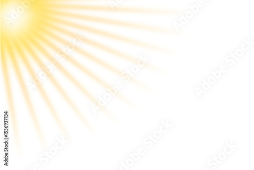 Realistic glowing sunlight explode effect sun rays special lens flare isolated transparent background. PNG light sunlight overlay oranger glow shine bright summer sky decoration. Golden sparkle starbu