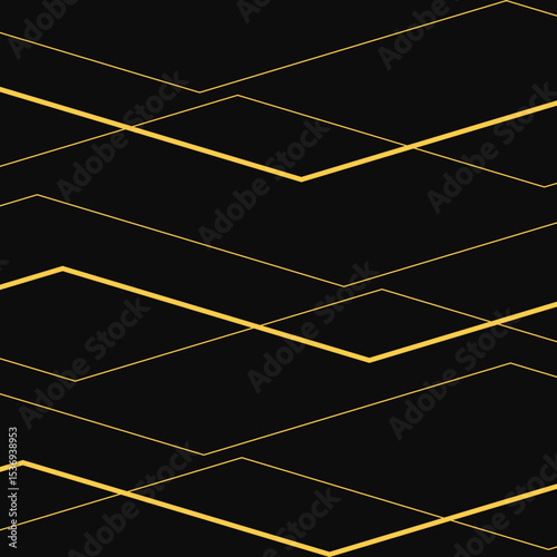 Luxury trendy decorative design exquisite abstract vector illustration golden artwork