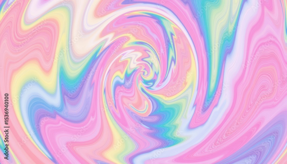 Obraz premium Colorful swirl background, a vibrant and abstract design for modern visual projects