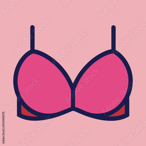 vector illustration of Lingerie icon