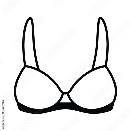 vector illustration of Lingerie icon