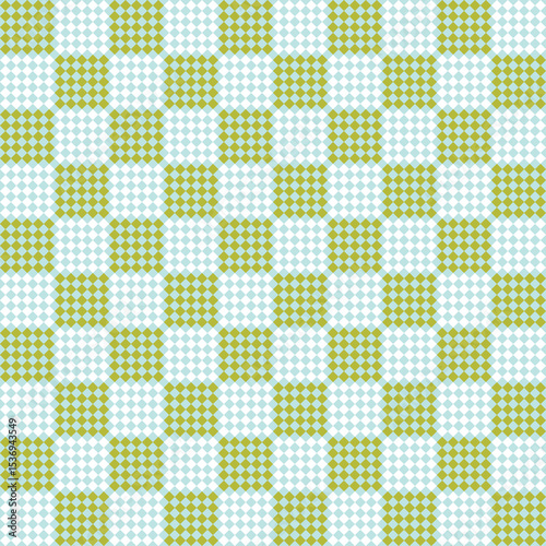 Modern digital grid pattern, perfect for creative backgrounds and textiles.